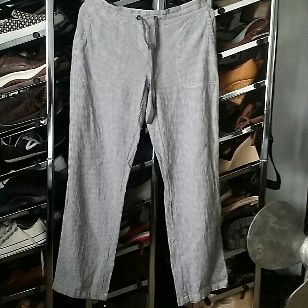 Seersucker pants